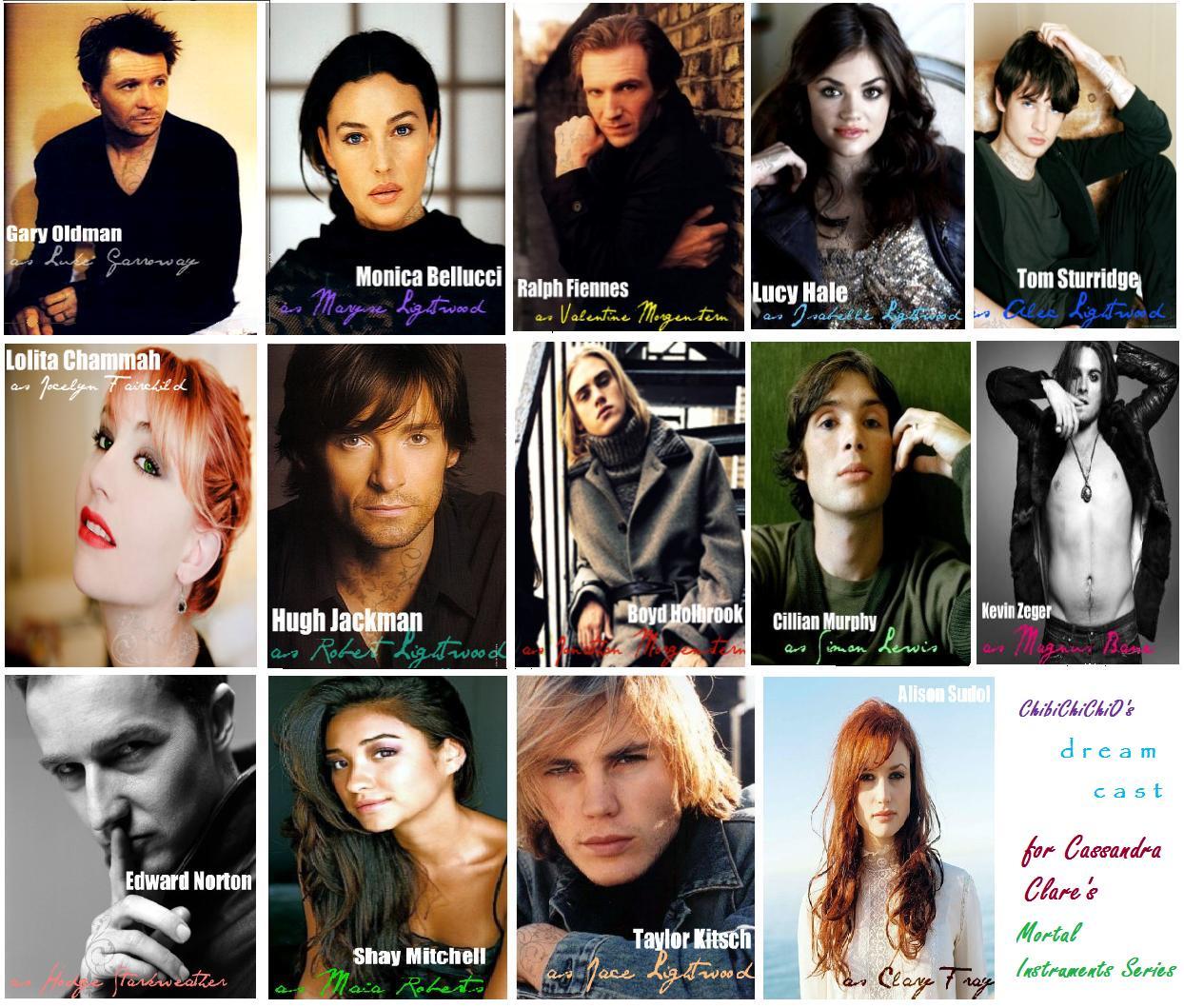 Mortal Instruments Cast by chibichichio on DeviantArt