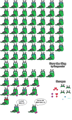 Gary the Slug (JSE Fan Art, I Guess?)