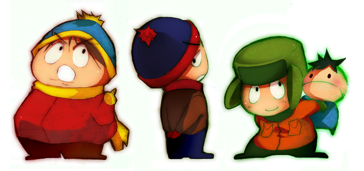 South Park Boys (South Park Characters) by SodiiumArt on DeviantArt