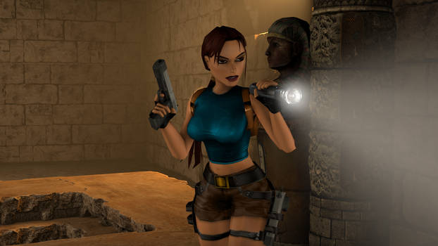 Tomb Raider 4 cover in AOD engine