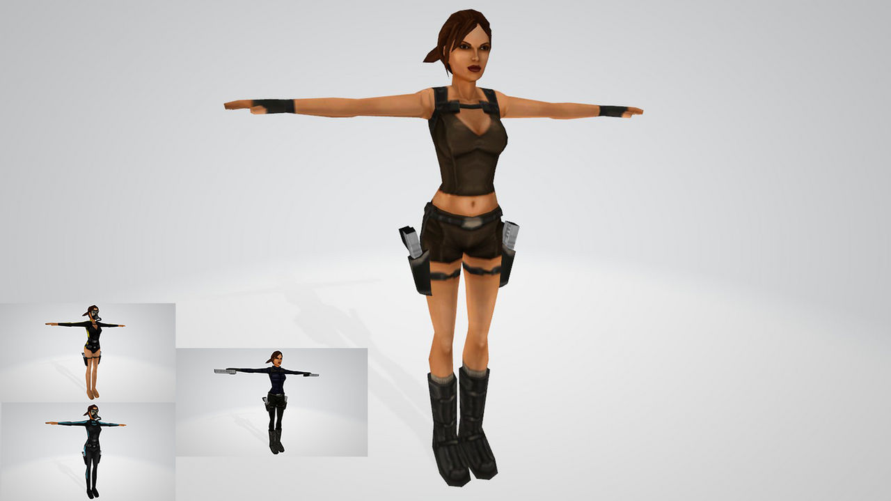 Tomb Raider Underworld NINTENDO DS MODELS download by hokubabe on DeviantArt