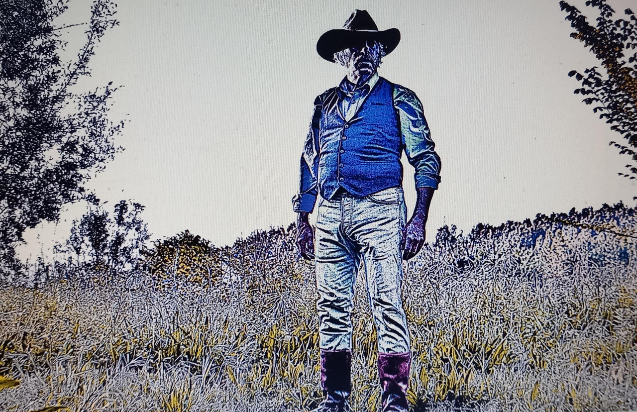 Cowboy, digital art by DRJeandelarose on DeviantArt