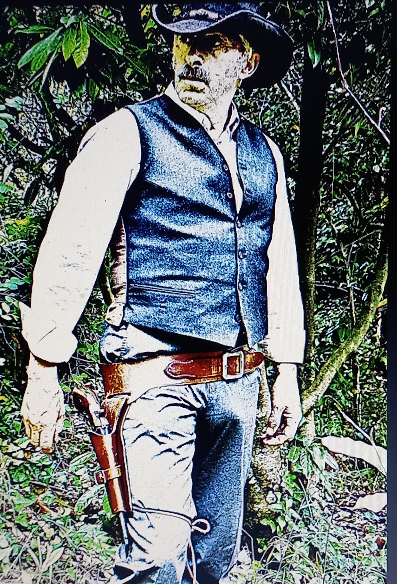 Cowboy, digital art by DRJeandelarose on DeviantArt