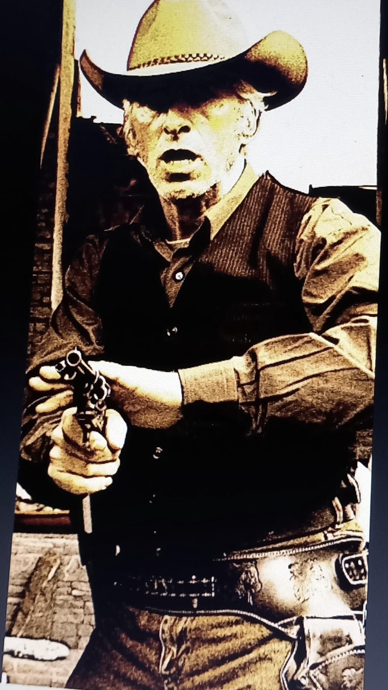 Cowboy, digital art by DRJeandelarose on DeviantArt