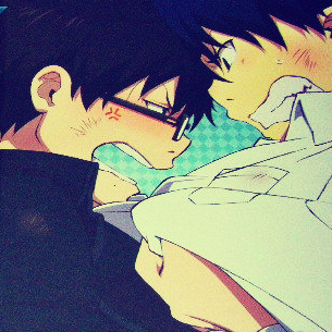 Ao No Exorcist - Rin and Yukio Okumura icon