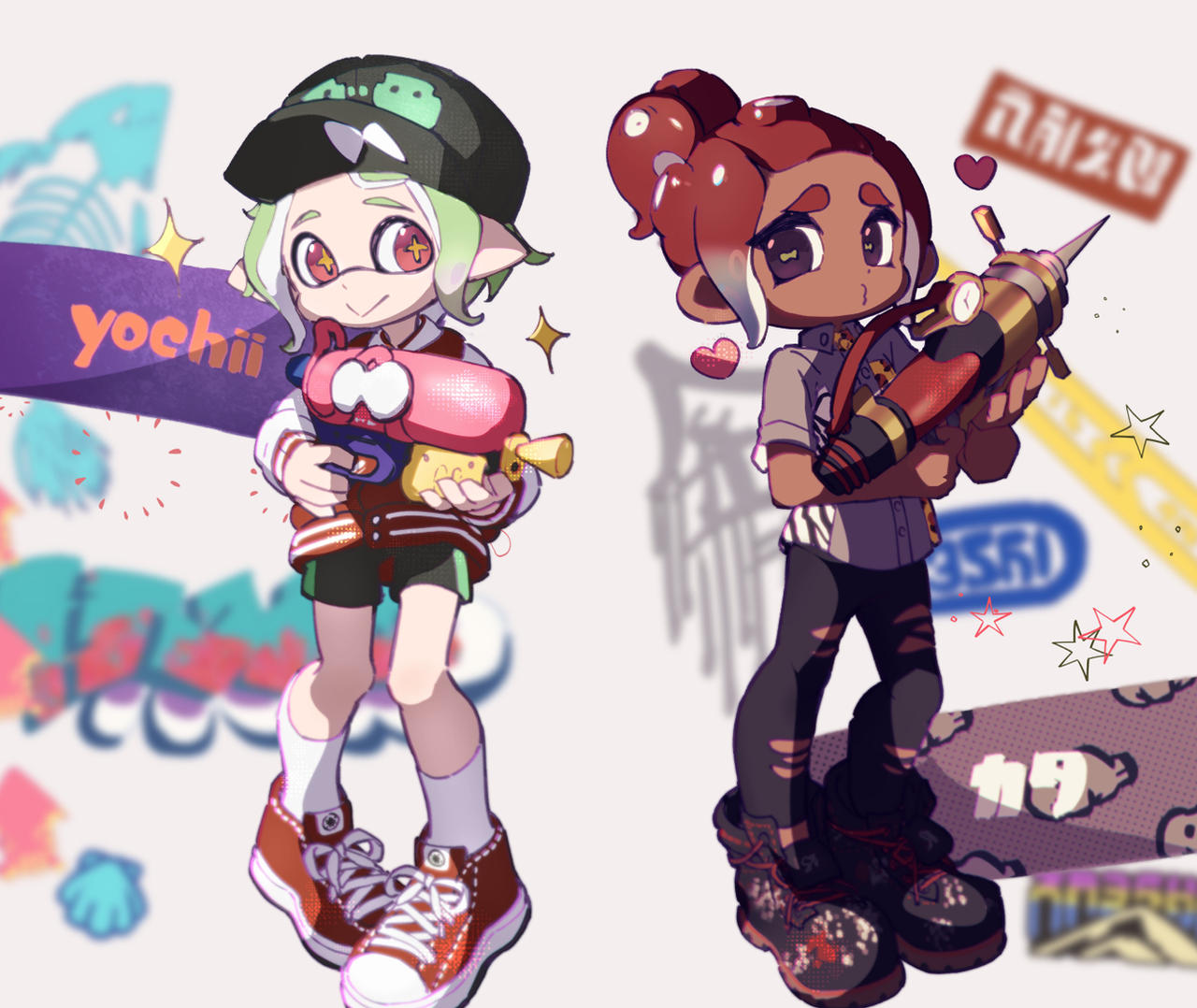 Splatoon Sea Deviantart Splatoon by kataashiyk on DeviantArt