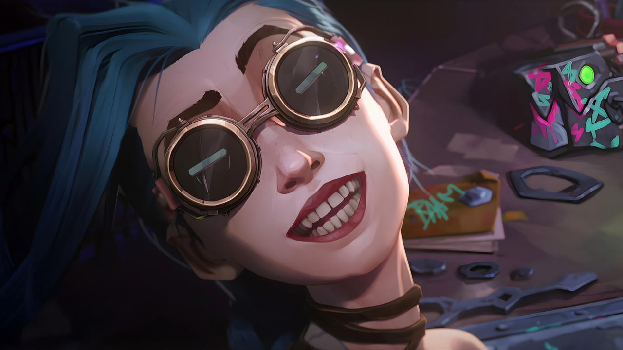 Jinx-arcane-series-4k-wallpaper by stallys on DeviantArt