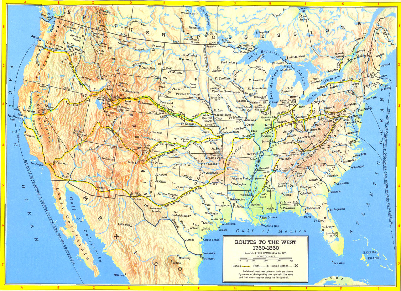 Routes To The West 1760 1860 By Cameron J Nunley On Deviantart Routes To The West 1760 1860 By Cameron J Nunley On Deviantart