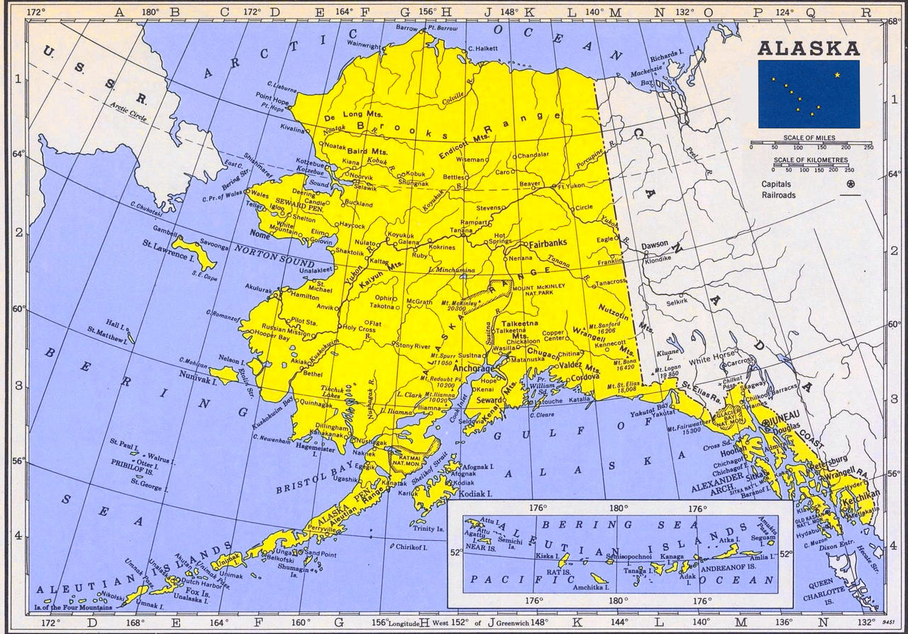 Detailed Map Of Alaska By Cameron J Nunley On Deviantart
