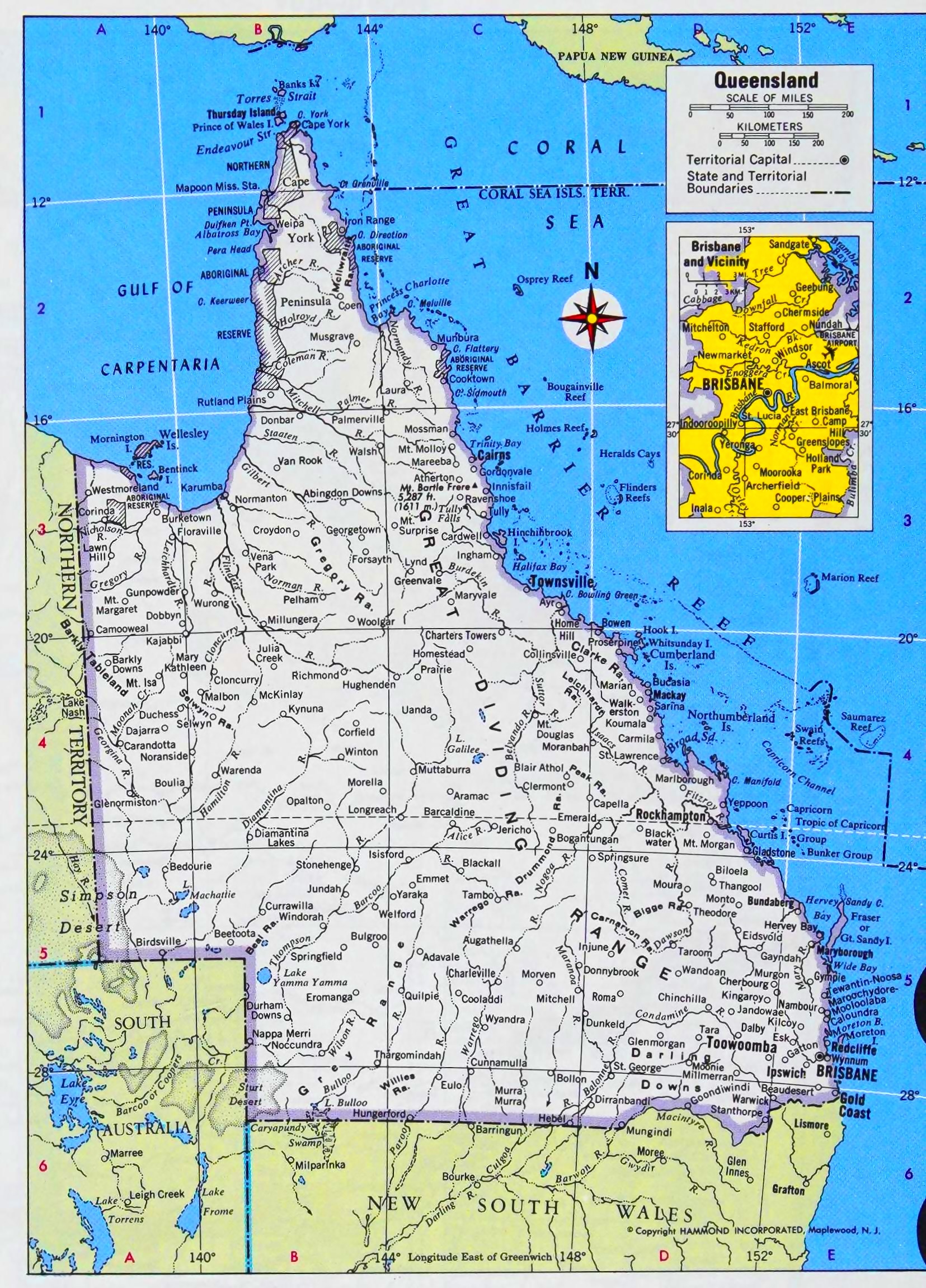 Detailed Map of Queensland by WogofJog on DeviantArt