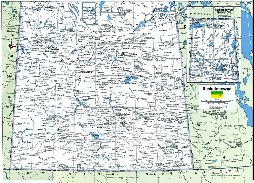 Sask Map Detailed Map of Saskatchewan (Modern) by Cameron-J-Nunley on DeviantArt