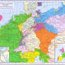 Detailed Map of Central Europe (1812)