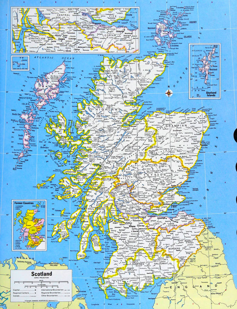 Scotland Map Zoom In Detailed Map of Scotland (Modern) by WogofJog on DeviantArt