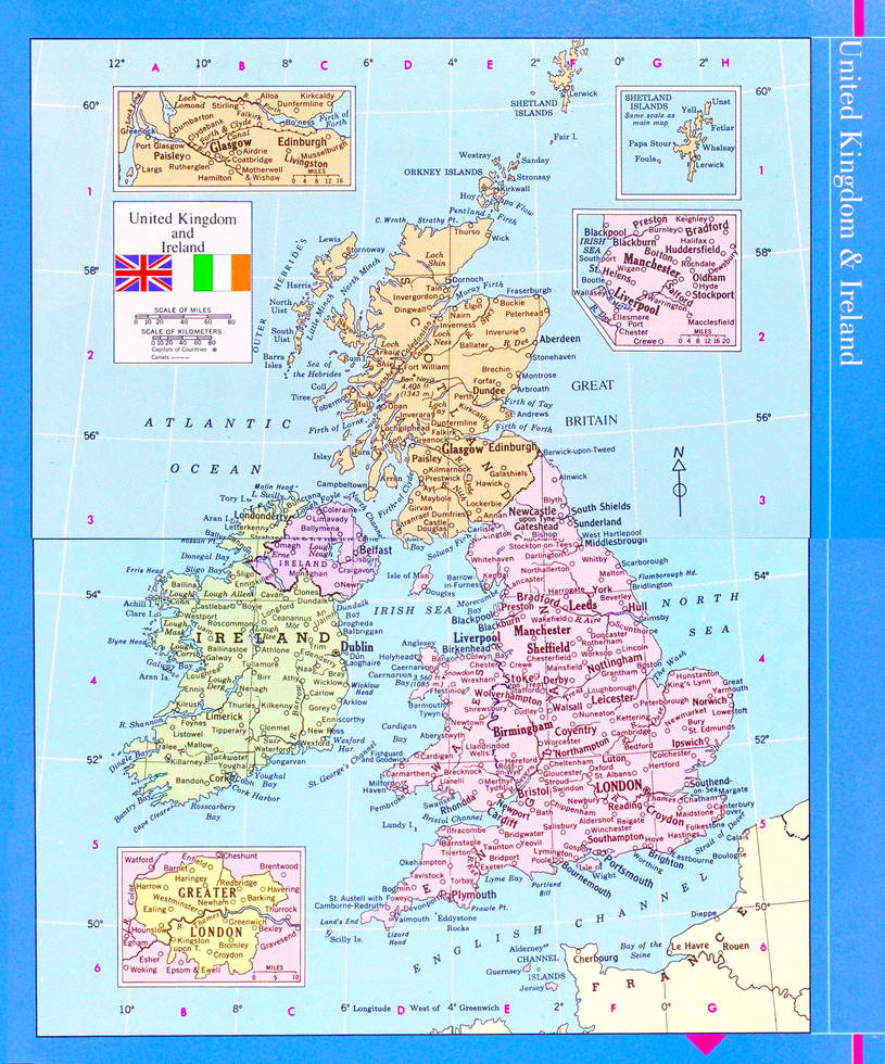 Map of the United Kingdom and Ireland (Present) by CameronJNunley on