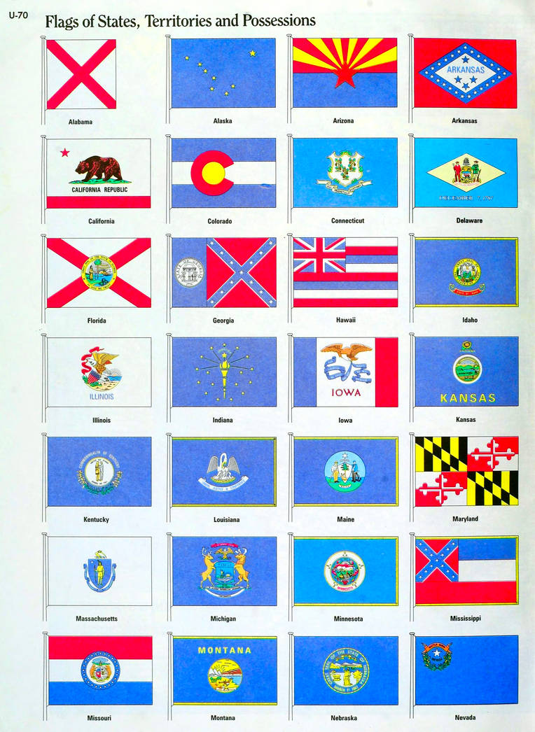 America Deviantart Flags American State Flags (Circa. 1999) by WogofJog on DeviantArt