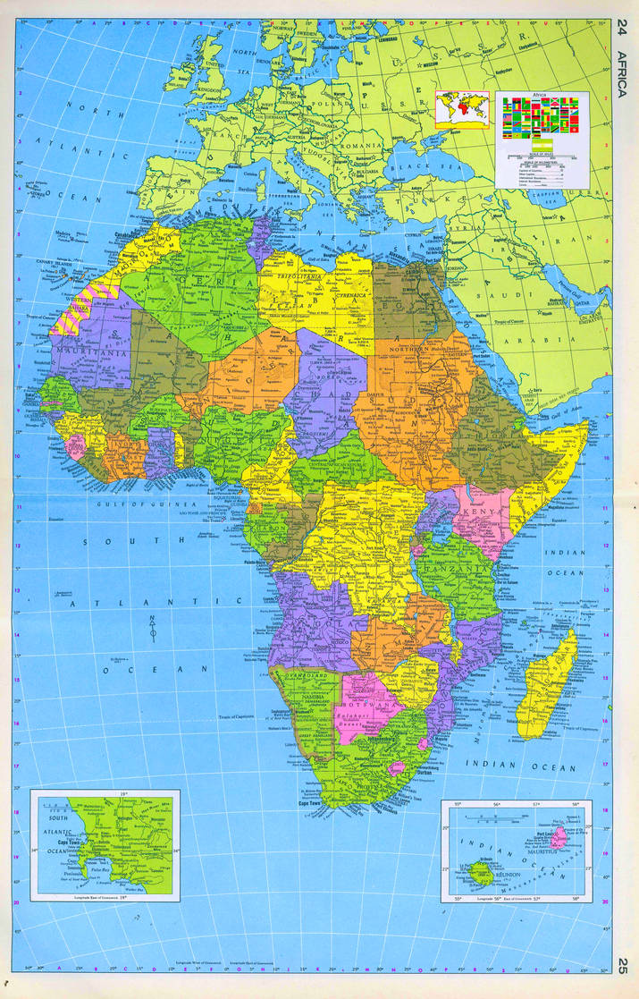 1980. Time Map Detailed Map of Africa (1980) by WogofJog on DeviantArt