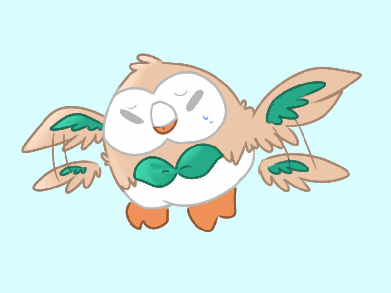 Rowlet by cxlpico on DeviantArt