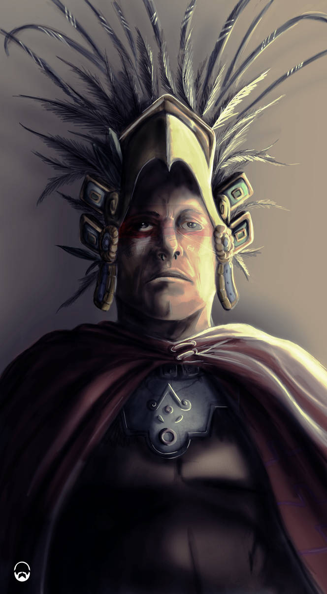 Aztec Chief - Final Piece by Barbeanicolas on DeviantArt