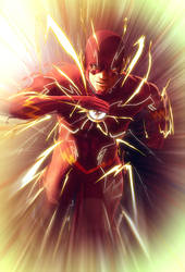 The Scarlet Speedster by Barbeanicolas