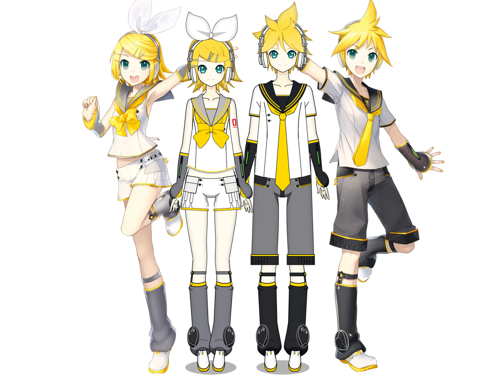 Rin And Len Kagamine remake By Sofia313 On DeviantArt rin-and-len-kagamine-remake-by-sofia313-on-deviantart