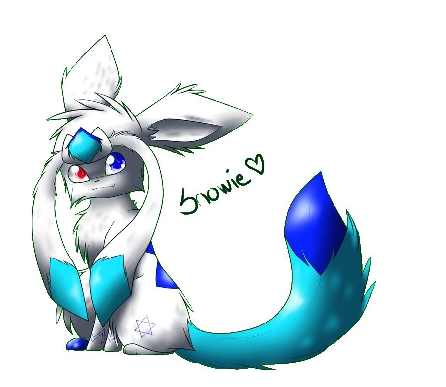 The legendary fluffy Glaceon