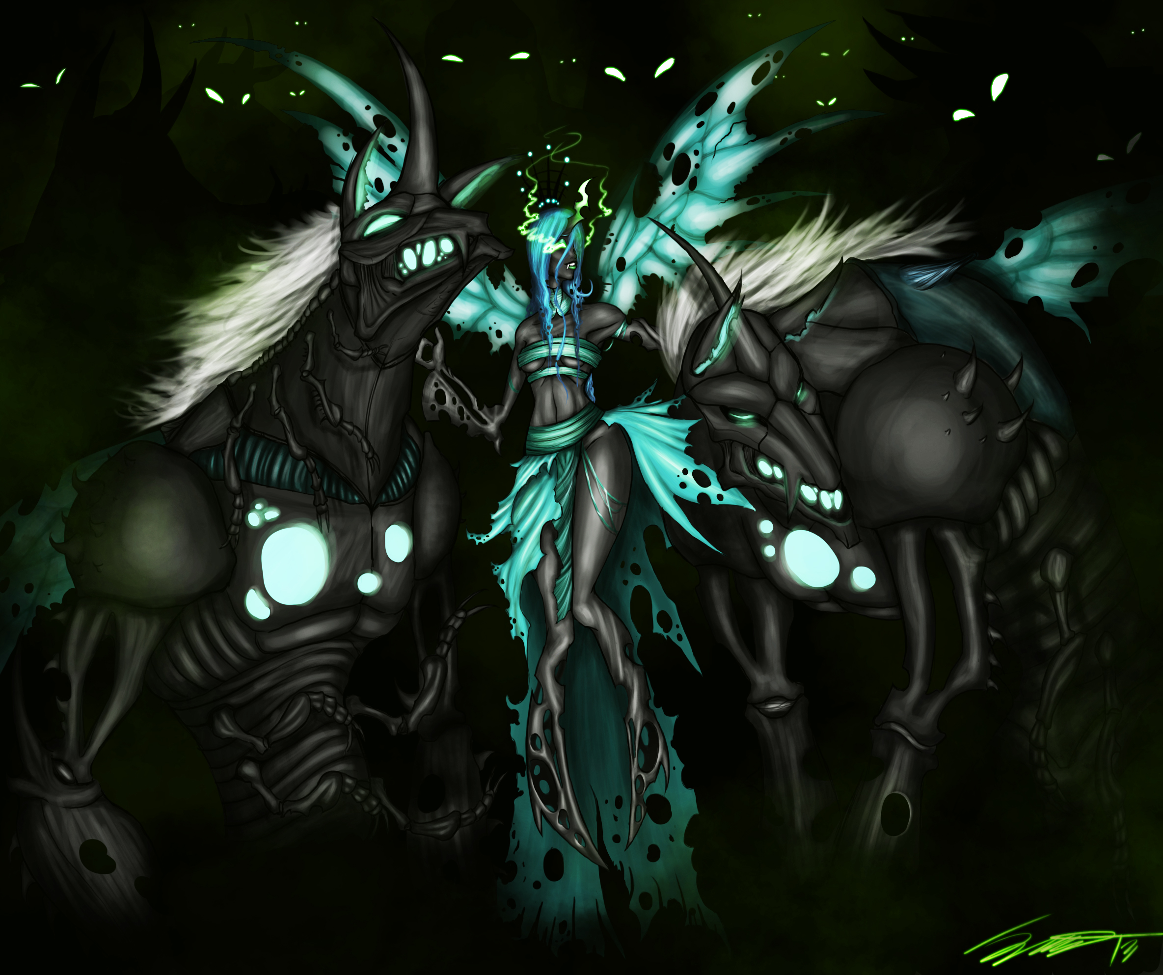 Chrysalis the Dark Queen