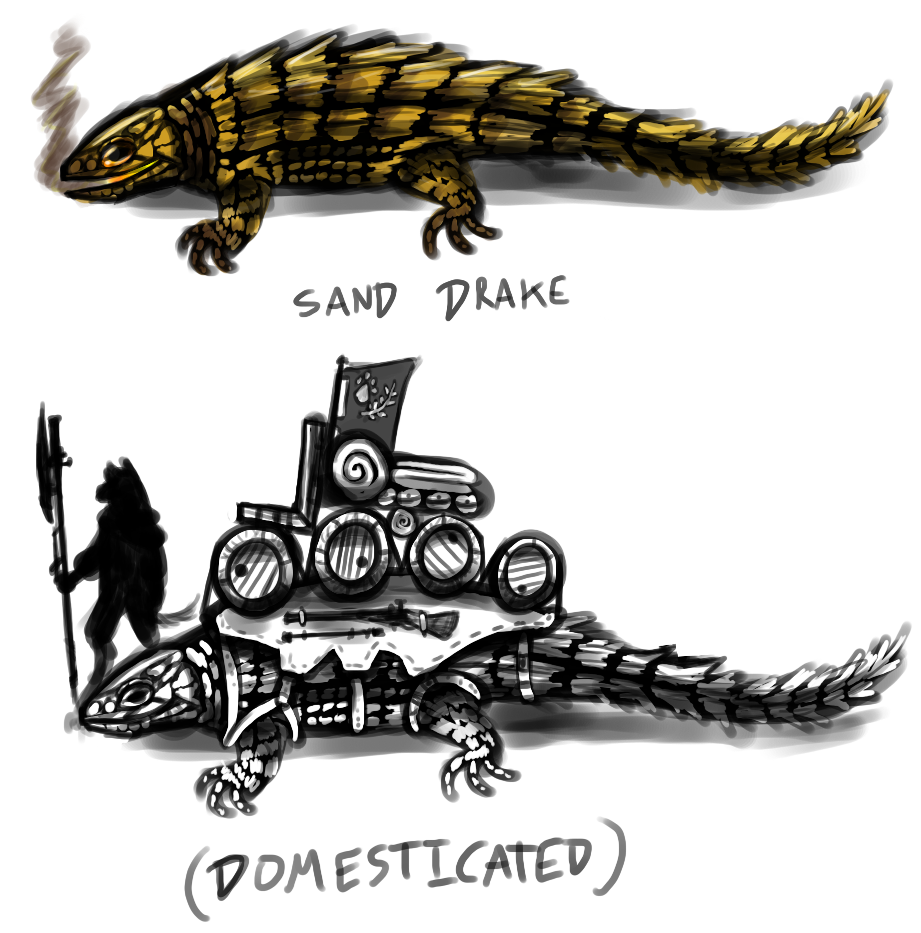 Sand drake concept