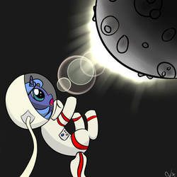 Luna is an Astronaut