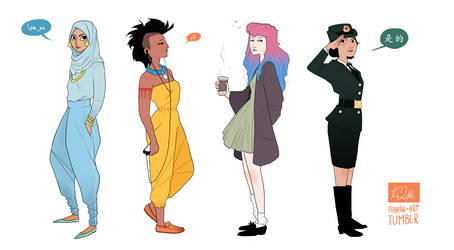 Modern Disney Girls I