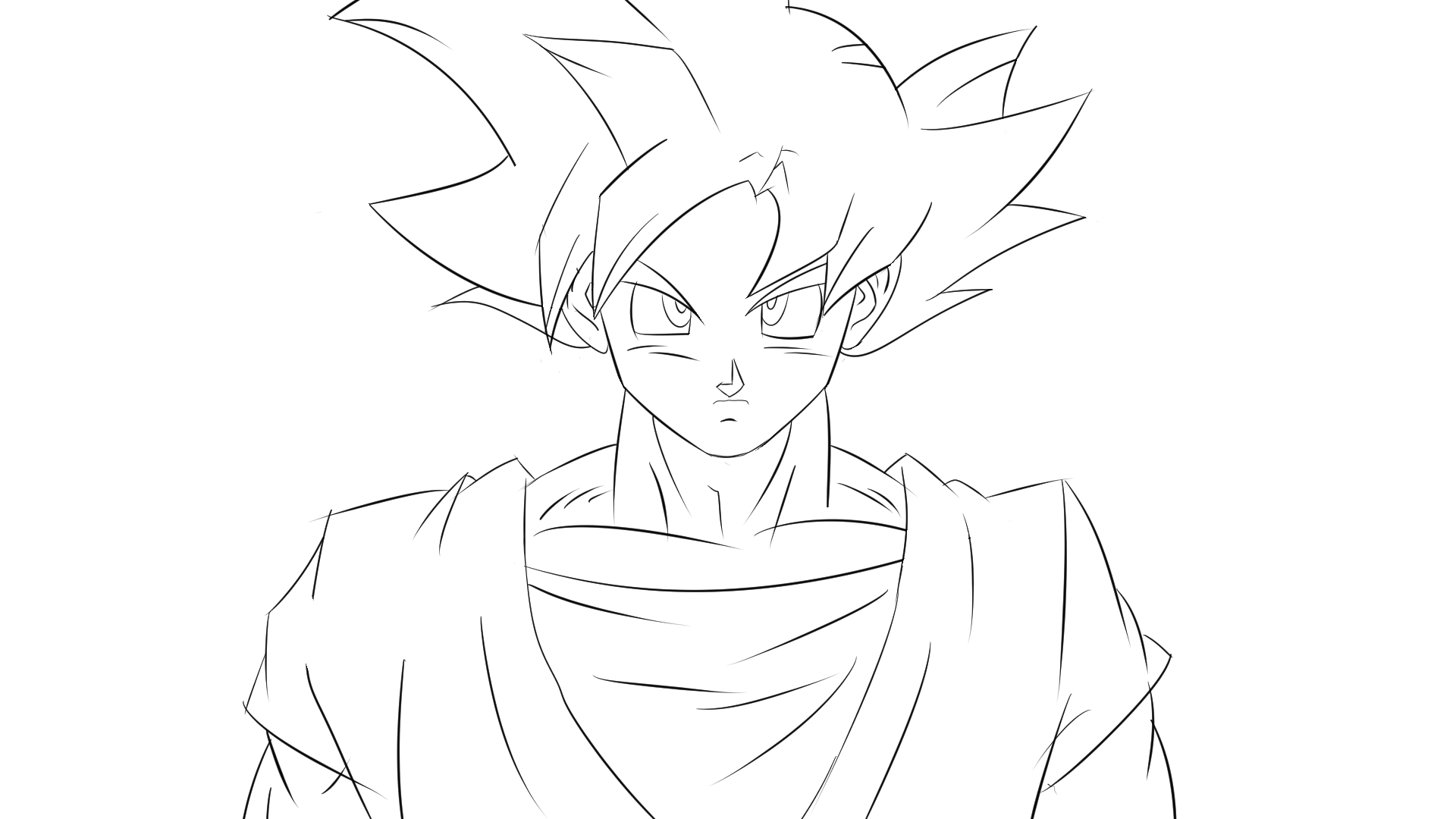 pic Goku Super Saiyan Blue Drawing Face progress goky super saiyan god mode