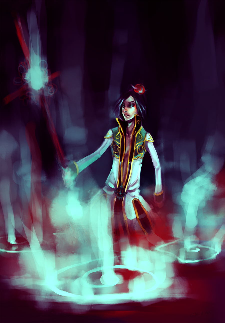 Exorcizo te, immundissime... by Tsuminoaru