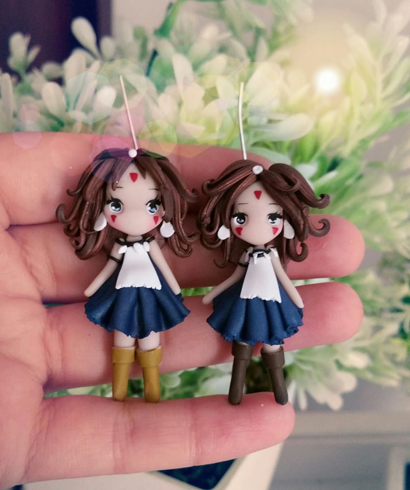 mononoke chibi pendant