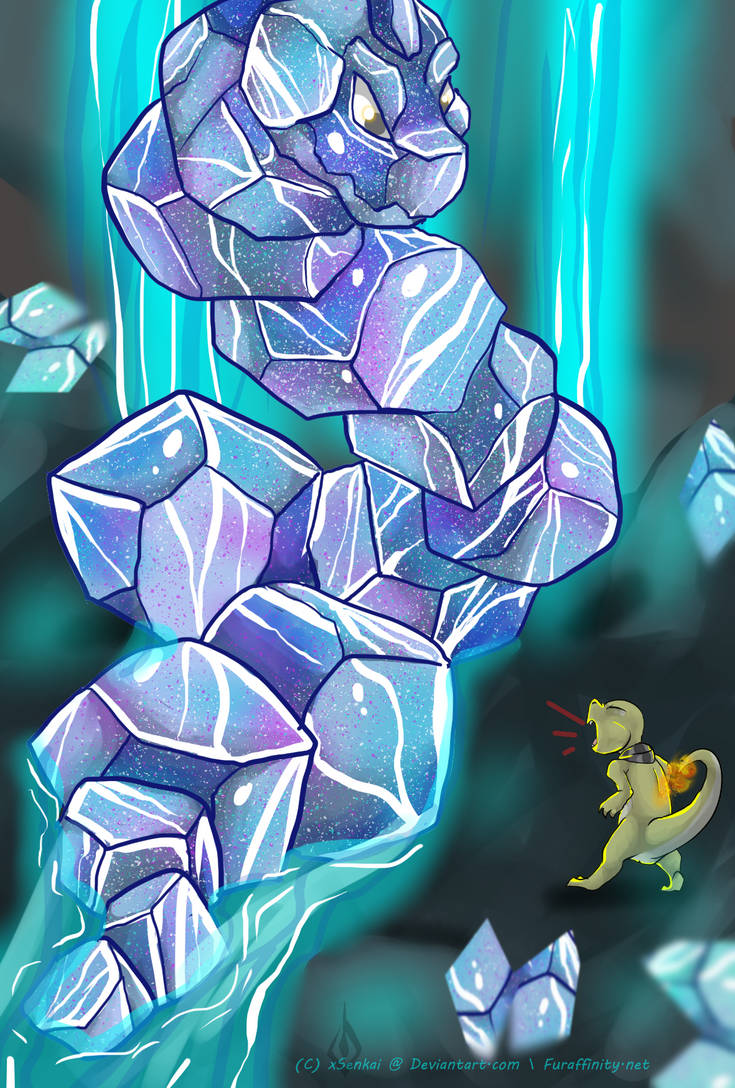 Crystal Onix Snapshot (Pokemon) AI Upscaled by PlatinumShrineArt on  DeviantArt