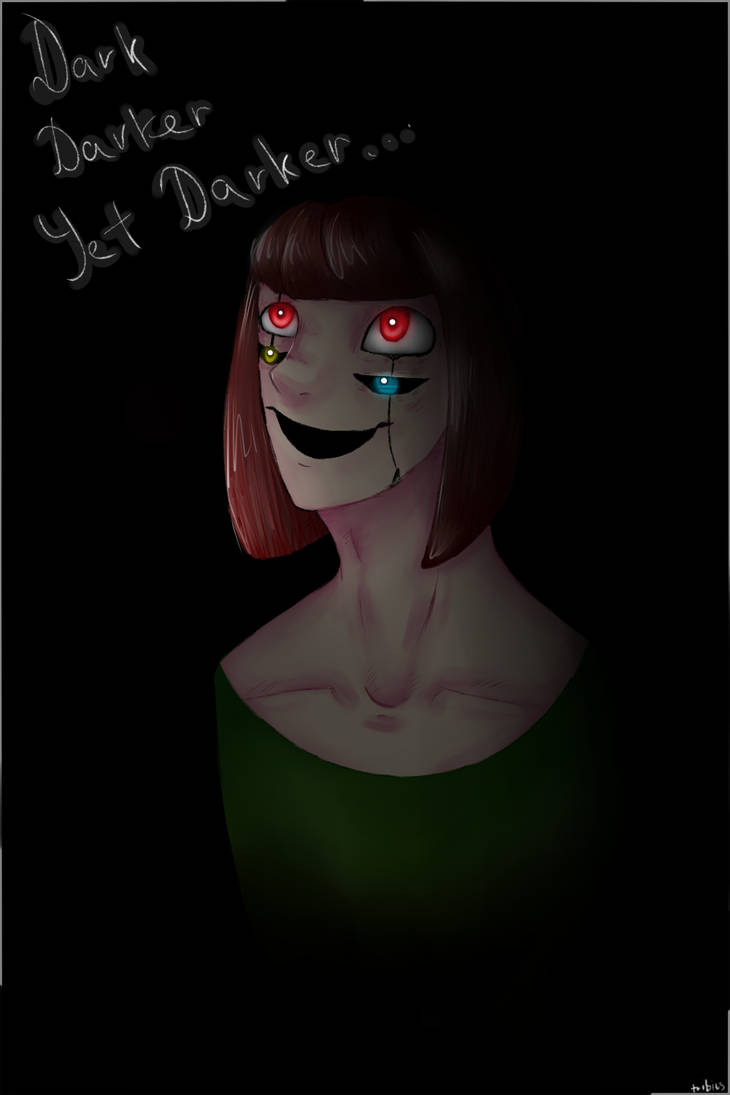 gaster!Chara by Trib-sama on DeviantArt