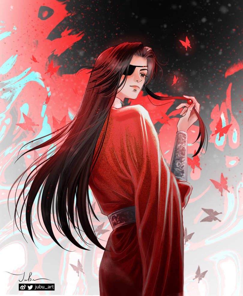 Hua Cheng Tgcf By Jubuart On Deviantart Hua Cheng Tgcf By Jubuart On Deviantart