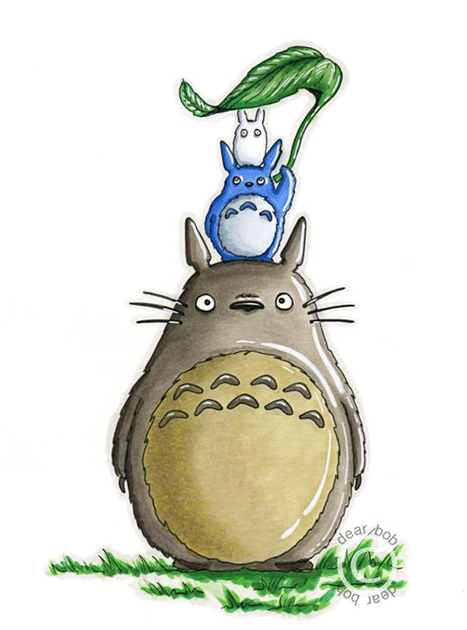 Totoro And Friends By Dearbob On Deviantart Totoro And Friends By Dearbob On Deviantart
