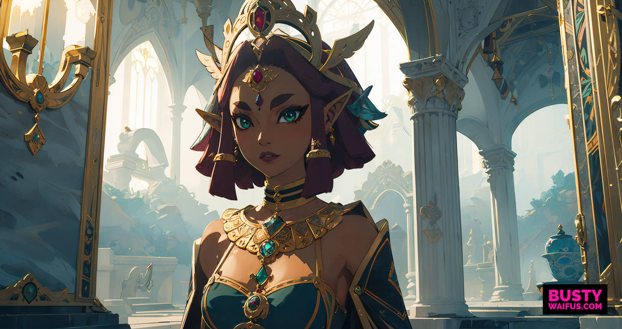 Loz Rju Queen Riju Wallpaper 2 Zelda Tears of the Kingdom by BustyWaifus on ...
