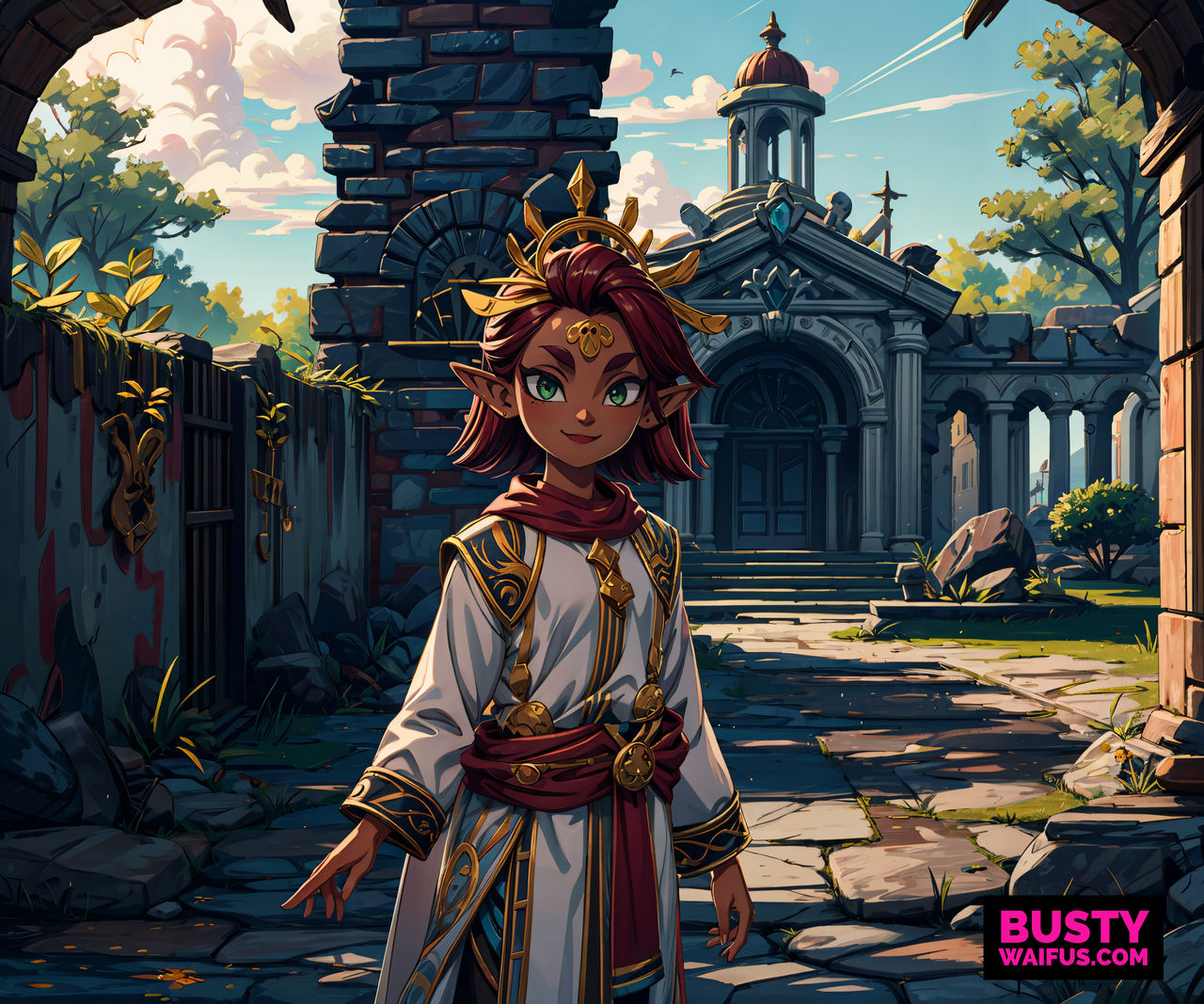 Queen Riju Wallpaper Breath of the Wild by BustyWaifus on DeviantArt