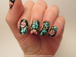 Floral Nails