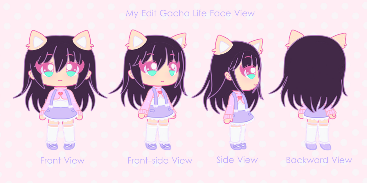 Face Gacha Life Body Bases - Haha Wallpaper