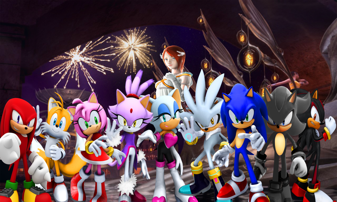 Sonic 06 Remake Main Menu Characters by Ridgegaming2002 on DeviantArt