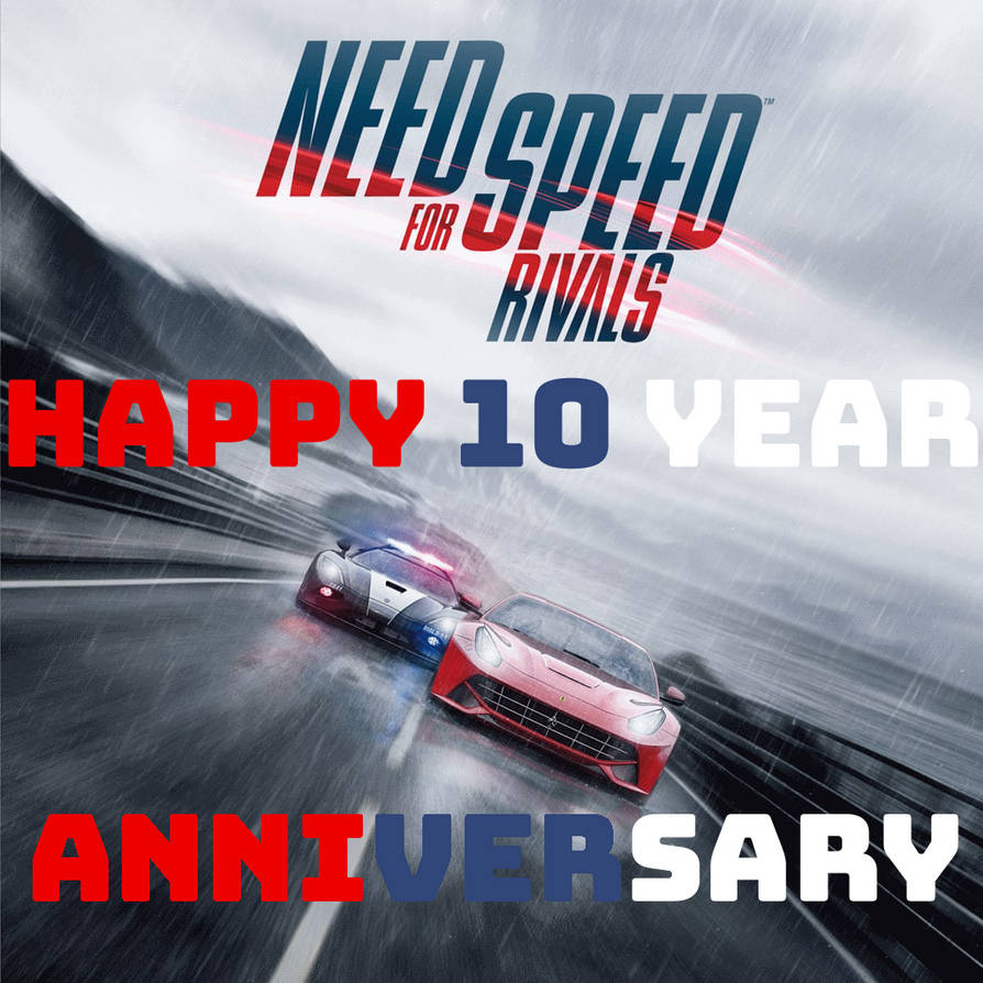 10 Years of NFS Rivals by Ridgegaming2002 on DeviantArt