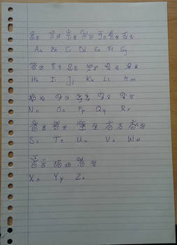 Alphabet - Rothon