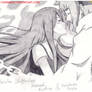 Minato and Kushina kissing moment :3