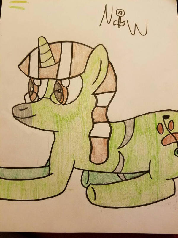 diamond ruff drawn (physical copy) by Dizaster-studios on DeviantArt