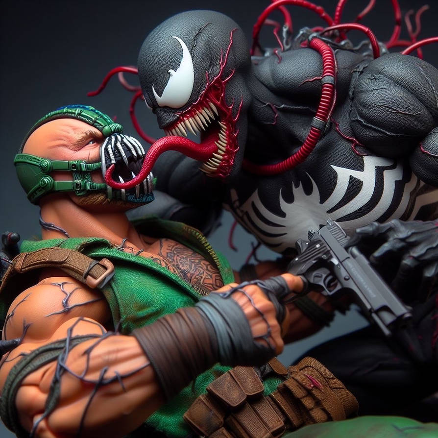 Bane Verints Bane Vs Venom 3 by steveo-hart on DeviantArt