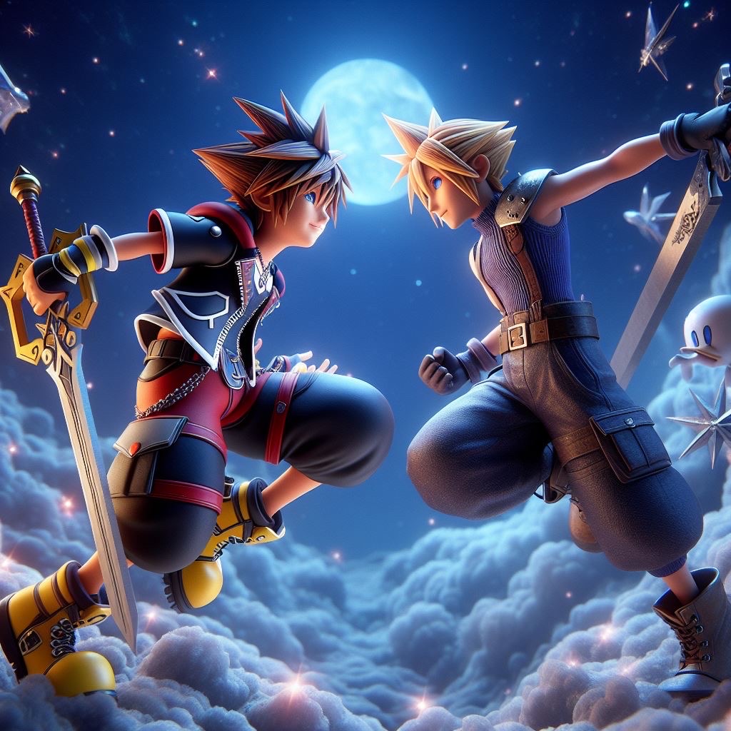 Strife Cloud Strife Kingdom Hearts Wallpaper