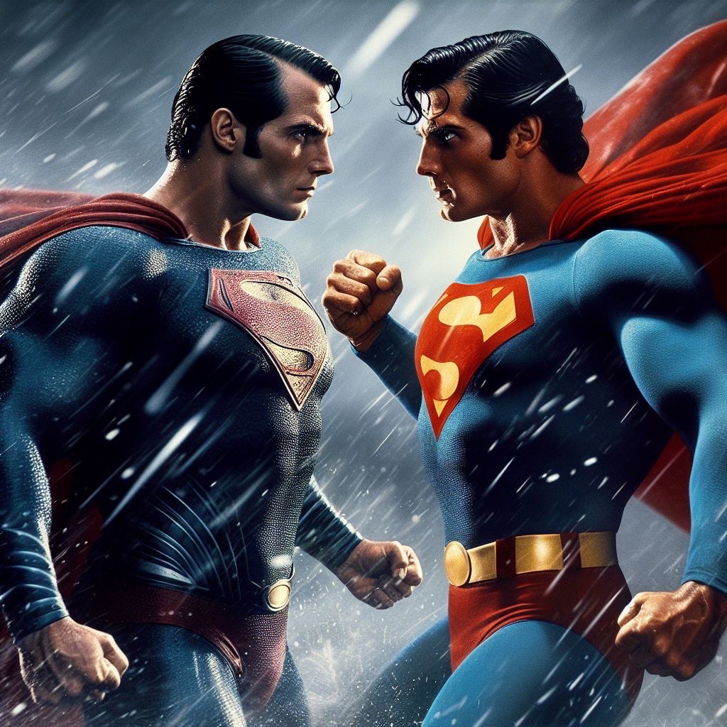 Superman Reeve Defeated Superman (Reeves) Vs Superman (Cavill) by steveo-hart on DeviantArt