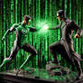 Neo (The Matrix) Vs Green Lantern 