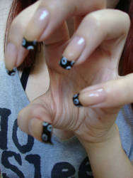 nail art - french dots